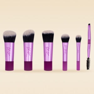 Kit de Brochas Mini Esplendor de MYK, un set compacto de 6 brochas esenciales para rostro